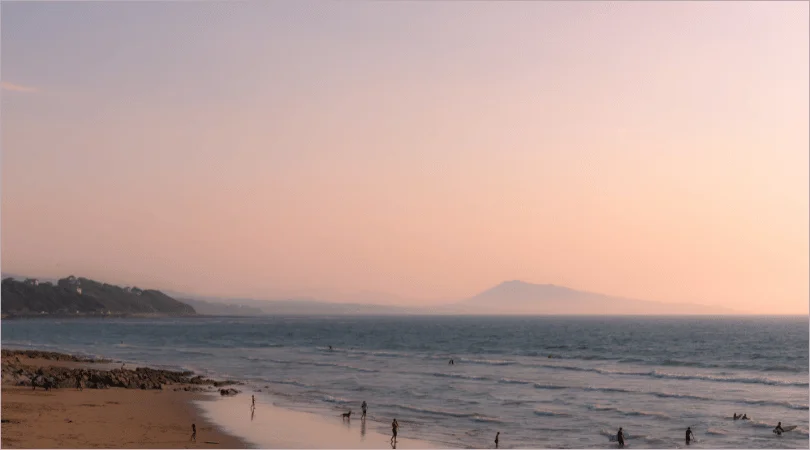 plage de bidart